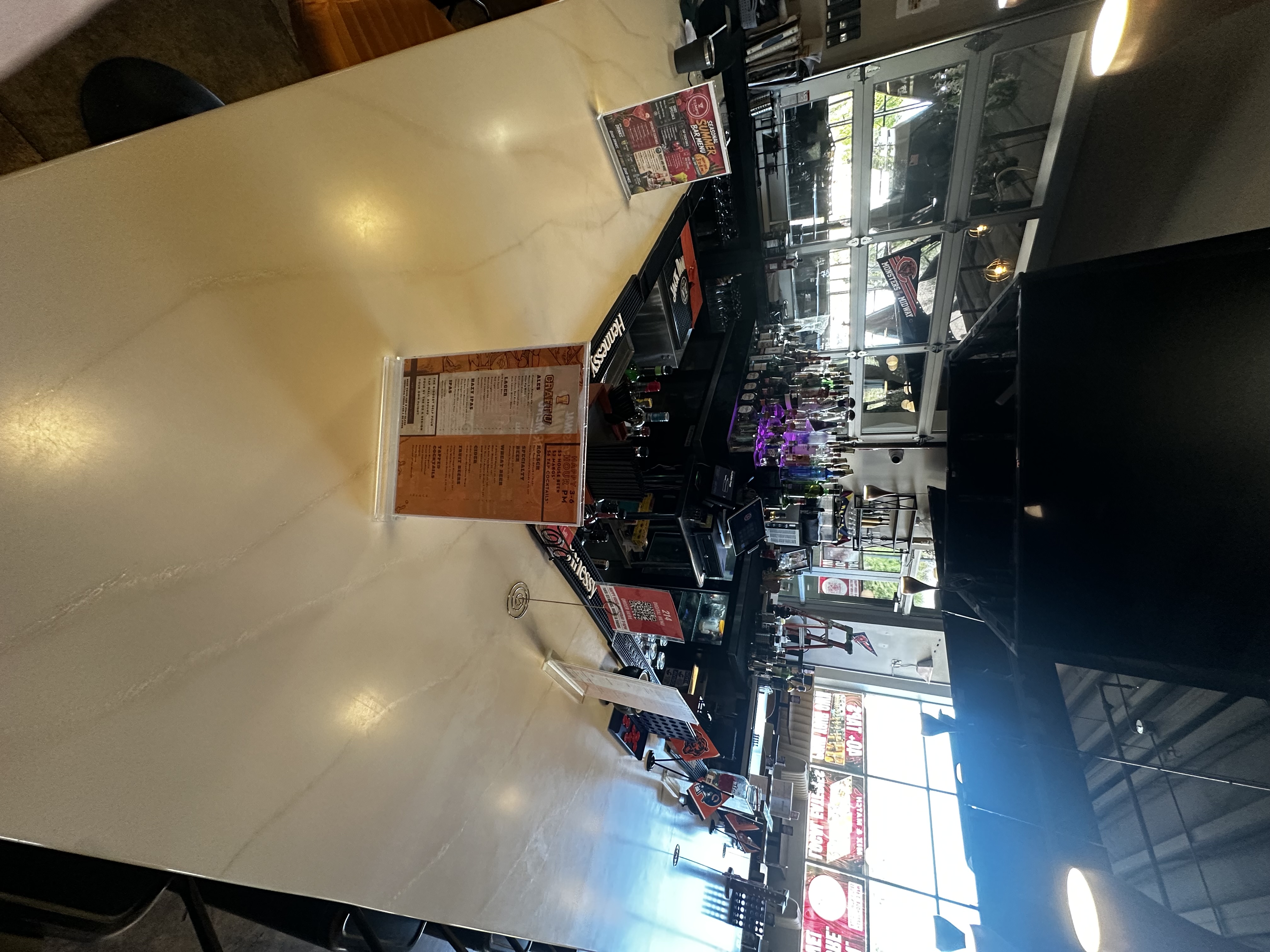The Bar — Draft Menu